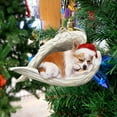 thumbnail image 4 of 3 Pcs Dog Christmas Ornaments under $5! Xqxayjr Christmas Dog Pendant, Dog Christmas Tree Ornament, Cute Dog Decorations for Xmas Tree, Pet Themed Holiday Decor, Christmas Gift for Dog Lovers, 4 of 5