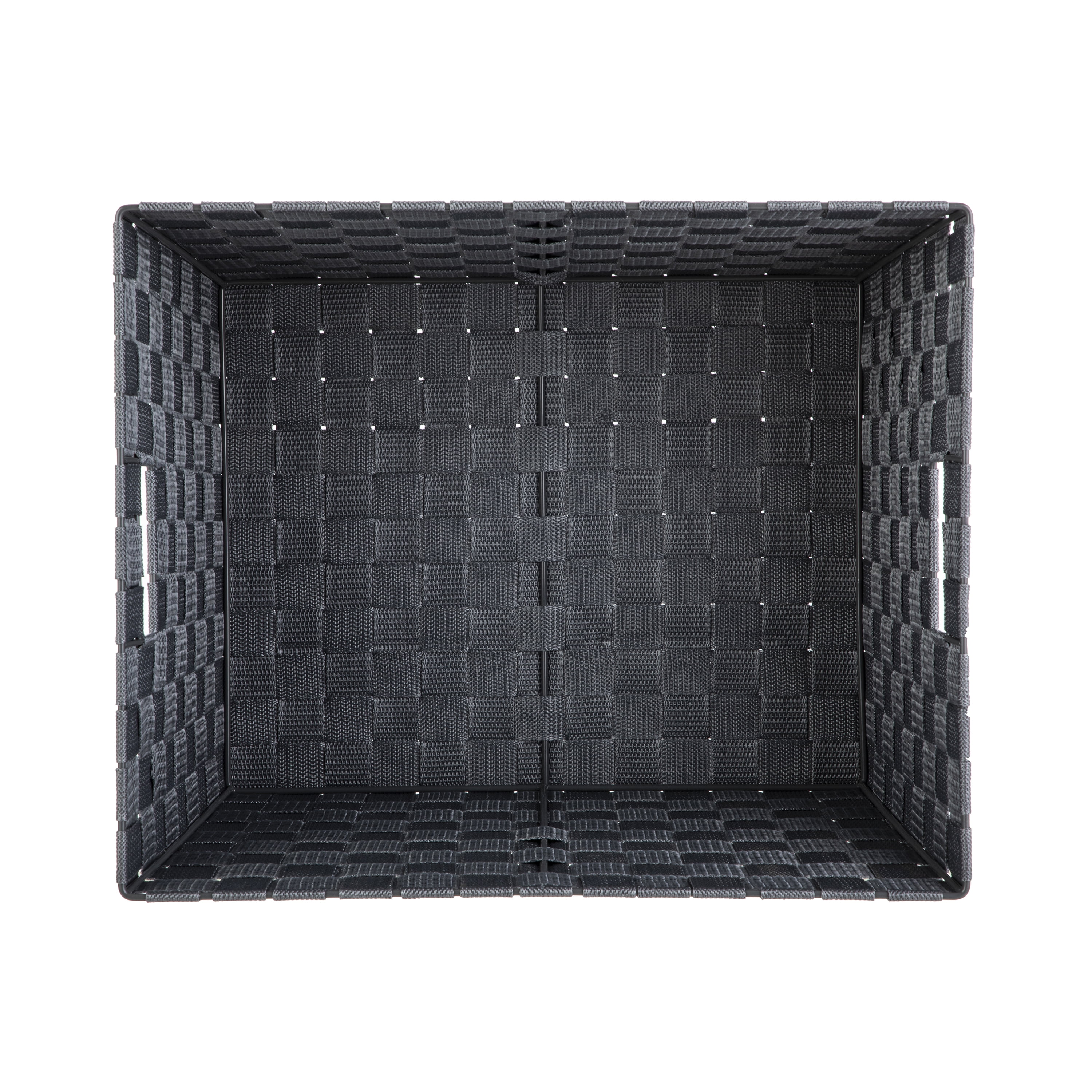 Mainstays Large Woven Nylon Storage Bin, Gray