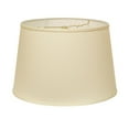 thumbnail image 1 of HomeRoots 470272 18 in. Rounded Empire Slanted No Slub Lampshade - Ivory, 1 of 1