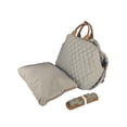 thumbnail image 4 of Bolsa de viaje de portador de mascotas Bolsa de viaje anti -Slip Bag Cat Travel Travel Bags para perros pequeños para gatos pequeños y medianos gatito Blanco gris, 4 of 9