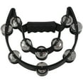 thumbnail image 2 of Tambourin Compact Double Demi-Lune Percussion Tamborine, 2 of 8