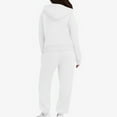 thumbnail image 7 of UAMVSH Womens 2 Piece Matching Lounge Sets Half Zip Hoodies and Sweatpants Tracksuit Sets Casual Long Sleeve Sweatsuit with Pockets, 7 of 7