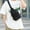 Black, variant on EARKITY Small Sling Bag for Women Men, Sling Backpack, Chest Daypack, Crossbody Backpack for Travel Sports Running Hiking