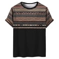 thumbnail image 2 of T Shirts for Man Cotton Cozy Slim Fit Crew Going Out Pullover Tees Summer Short Sleeve Tee Shirts for Men, 2 of 3