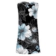 thumbnail image 4 of FcBaudy Robe Sans Manches Col Rond, Robes d'Été pour Femmes, Robes Mode Décontractée Vintage Sans Manches Imprimées pour Femmes, 4 of 5