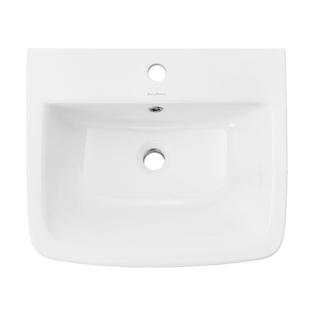 Carre 21" Wall-Mount Bathroom Sink