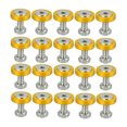 thumbnail image 1 of 20uds Motocicleta Dorado Tono Guardabarros Parachoques Arandela Perno Tuerca Kit, 1 of 1