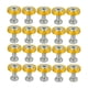 thumbnail image 1 of 20uds Motocicleta Dorado Tono Guardabarros Parachoques Arandela Perno Tuerca Kit, 1 of 1