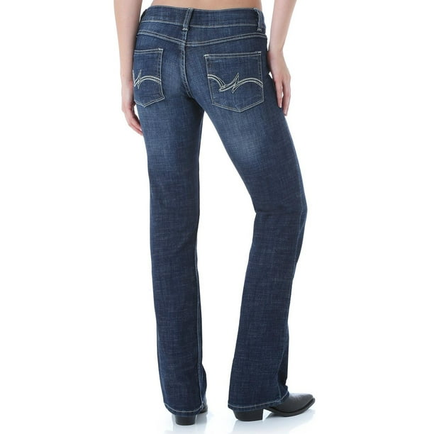 Wrangler Wrangler Women's Plus Size Essential Mid Rise Bootcut Jean