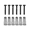 Black, variant on LOOKSEVEN Single Coil Pickup Height Adjustment Screws & Conical-Style Springs for Strat TL- Gold