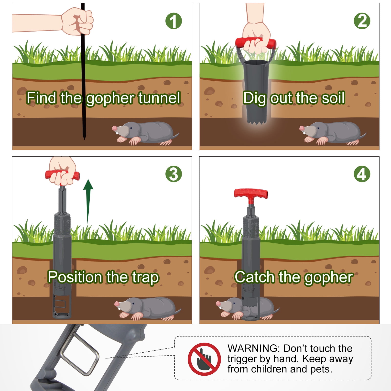 Spring Traps Springballs How Do Spring Traps Work