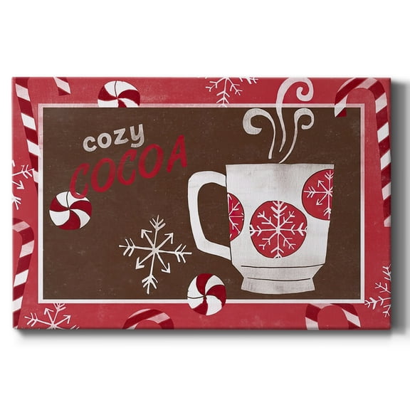 Cozy Cocoa Christmas Collection A- Gallery Wrapped Canvas