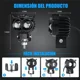 thumbnail image 4 of Par Faros Auxiliares Led 80w Alta/baja Doble Color Auto Moto, 4 of 8