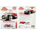 thumbnail image 3 of 1935 Duesenberg Ssj Speedster Silver Metallic And Red Limited Edition To 2400 Pieces Worldwide 1/64 Diecast Model Car By Racing Champions Rccp1007, 3 of 3