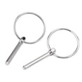 thumbnail image 4 of Hood Pin, Hood Pin Lock Easy Use Appearance Kit Universal Push Button Hood Pin Lock Kit Widely Used  For Car Lovers For Car Interior, 4 of 8