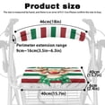 thumbnail image 6 of HELLHERO Reindeer Stripes Seat and Backrest Covers Walker Seat Covers & Breathable for Elderly Adults Comfortable, 6 of 7