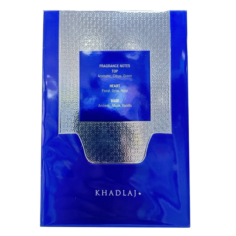 Khadlaj Perfumes, Men's Fragrance, 3.4 oz, Shiyaaka Blue EDP Spray