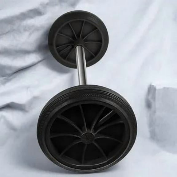 LEDMOMO Trash Can Black Plastic 1Set