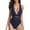 Dark Blue, variant on sovlvnd Summer Clearance Women's New Fashionable Over Size Splicing Swimsuit Sexy Casual Loose Bikini Summer Beach Piece Swimsuit