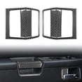 thumbnail image 4 of NS Car Interior Door Pusher Panel Cover Trims Replacement Kits Carbon Fiber for Dodge Challenger 2008-2014, 4 of 5