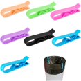 thumbnail image 1 of Soportes de Clip para bote de basura, soportes de Clip de plástico para cubo de basura de cocina, Color aleatorio, 20 piezas esquí esquí Gafas de esquí, 1 of 5