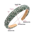 thumbnail image 5 of Giaone Comfortable Glittering High Headband for Women Everyday Wear Formal Event, 5 of 10