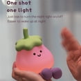thumbnail image 5 of Rechargeable Eggplant-Shaped Night Light for Babies, Soft Glow Bedside Feeding Lamp with Pat Sensor - Cute Nursery Companion & Sleep Aid, 5 of 5