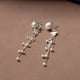 thumbnail image 3 of Aretes Lluvia Con Perla Marca Ketzalia De Plata Ley .925 KETZALIA JOYERIA ARTESANAL Colección 2021, 3 of 3