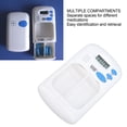 thumbnail image 4 of Distributeur de Minuterie pour Médicaments, Rappel d'Alarme Automatique Portable pour Ordonnances, 4 of 7
