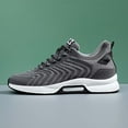 thumbnail image 4 of Men's Elevator Sneakers 2.36 Inch Invisible Height Increasing Lace up Fashion Sneakers, 4 of 13