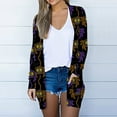thumbnail image 1 of Vestes pour Femmes Cardigans d'Halloween pour Femmes Couverture Légère Blouses Décontractées à Imprimé Araignée Ouvertes avec Poches Vestes de Course pour Femmes en Liquidation, 1 of 5