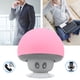thumbnail image 2 of Mini altavoz portátil inalámbrico Bluetooth con forma de hongo y subwoofer con función de ventosa (rosa), 2 of 14