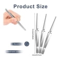 thumbnail image 4 of Craft Tweezers, 18 Pieces Locking Tweezers Reverse Tweezers for Crafting Jewelry Making Electronics Watch Repair, 4 of 7