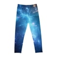 thumbnail image 5 of Odeerbi 3-8 Años Leggings Niñas Estampado Cielo Estrellado Mallas Elásticas Pantalones Verano Starlit Cintura Alta Suave Pantys, 5 of 5