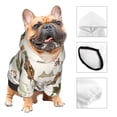 thumbnail image 3 of KLL Road Trip for Basic Dog Hoodie - Pet Hoodie Sweater with Leash Hole - Cute Dog Sweatshirt - Pet Clothes Hooded Sweatshirt for Dog & Cat -X-Large, 3 of 8