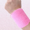 thumbnail image 5 of Pros Performance Wrist Bands, 2Pcs Absorb Sweat Towel Wristbands Wrist Protector for Badminton Tennis Sport, 5 of 8