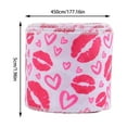 thumbnail image 2 of 2025 Valentine's Day Clearance! Hiroekza Valentines Day Ribbon Heart Love Handitechnology Ribbon Polyester Wired Ribbon Wrapping Ribbon Valentines Wreath Bow For Holiday Decoration, 2 of 5