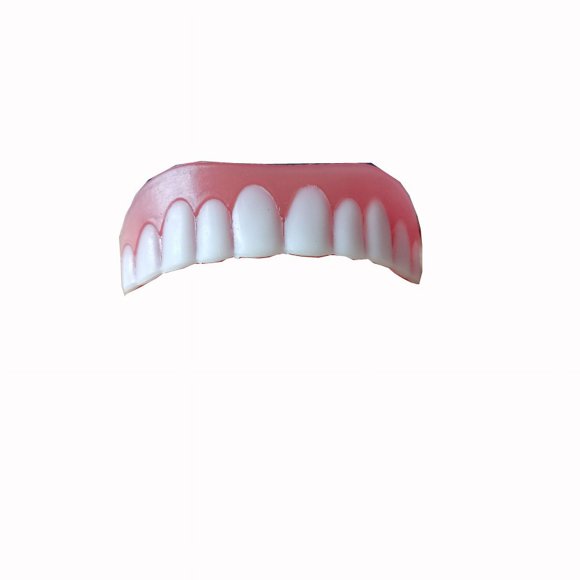 Los brackets de silicona para blanquear la sonrisa se pueden lavar y reciclar para utilizar dentaduras postizas artificiales