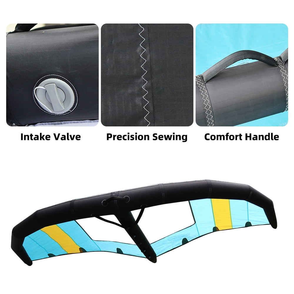 Portable Windsurfing Inflatable Wing 5㎡ Handheld Wing Foil Kite Surfing Inflatable Wing With Window