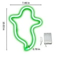 thumbnail image 3 of Ghost Neon Signs Halloween Night Lights, Ghost Shape Hanging LED Signs Lamp USB/Battery Powered Night Lights, Horror Ghost Neon Lamp for Halloween Carnival Party Room Table Art Decoration, 3 of 6