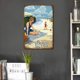 thumbnail image 5 of Sexy Girl Retro Placa Metal Carteles de chapa Arte de la pared Decoración Nostalgia Rectángulo Placas Tmvgtek Para estrenar, 5 of 9