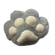 thumbnail image 1 of Manta de almohada con forma de pata de gato, cojín para sofá, adorable y versátil decoración. Gris azul, 1 of 8
