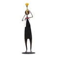 thumbnail image 2 of GUOOL Iron Music Man Statue Model Desktop Ornament Musical Instrument Figurine Artwork Trumpet Player, 2 of 9