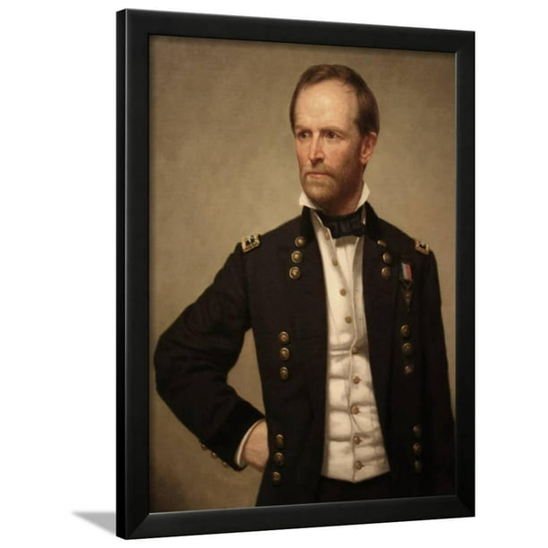 Digitally Restored Vector Painting Of Union Civil War General William Tecumseh Sherman Framed Print Wall Art By Stocktrek Images Walmart Com Walmart Com Digitally Restored Vector Painting Of Union Civil War General William Tecumseh Sherman Framed Print Wall Art By Stocktrek Images Walmart Com Walmart Com
