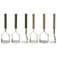 thumbnail image 2 of Vacemry 6Pcs Potato Masher, Stainless Steel Kitchen Tool For Mashed Potatoes Little One Food Avocado, Effortless Crushing And Mashing Machine For Home Kitchen Cooking, Comfortable Grip Handle, 2 of 9