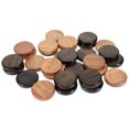 thumbnail image 5 of WE Games Olive Wood Backgammon Checkers/Chips in Brown & Natural, 5 of 5