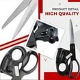 thumbnail image 5 of WLAGOOD Household Laser Scissors Gadget Sewing Laser Scissors Sewing Laser Guided Scissors Electric Scissors for Cutting Fabric Fabric Scissors for Cut Straight Fast Fabrics Paper Crafts Sewing Gift, 5 of 9