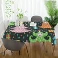 thumbnail image 6 of 54"x72" Christmas Tree Tablecloth, Waterproof Washable Polyester Square Table Cover, Durable Tablecloth for Kitchen Dining Table Party Decor, 6 of 7