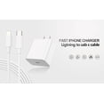 thumbnail image 3 of LarmTek 20W C-Lightning Power Adapter for Iphone Charger , PD Fast Charging Plug with 6FT Lightning Cable Compatible with iPhone 14/14 Pro/14 Pro Max/14 Plus/13/12/11/Pro/Pro Max/Mini/Xs Max/XR/X, 3 of 16