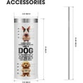 thumbnail image 2 of Pet Tumbler, 20oz Skinny Tumbler Stainless Steel Coffee Cups W/Lid & Straw for Pet Dog Lovers on Christmas Anniversary Thanksgiving New Year Birthday Fathers Day Mothers Day Gift Dog, 2 of 6